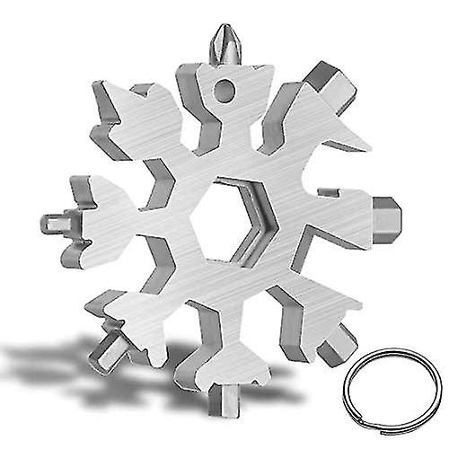 Многофункционална отвертка 18 в 1 във формата на снежинка - Чудесна идея за коледен подарък!🎄🎁